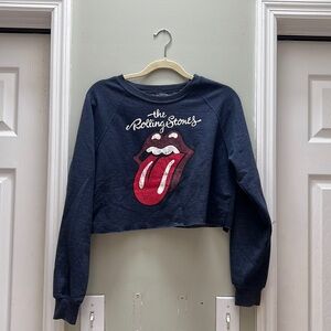 Rolling Stones Cropped Tee